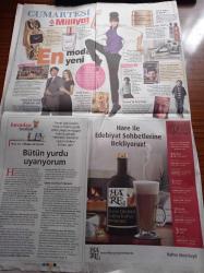 Milliyet Cumartesi Gazetesi - 31 Ekim 2009 - Michael Jackson Turp Gibiymiş - Tom Cruise Ve Katie Holmes Çiftinin Çocukları Suri'nin Kıyafet Masrafı 3 Milyon Dolar - Demet Kutluay'a Nostaljik Elbiseler - Dilek Hanif - Anna Wintour Bir Aileye Tepki Vakası Mıdır - Kişiye Özel Gömlek Yapan La Misura'nın Sahibi Ergin Turanlı