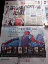 Milliyet Cadde Gazetesi - 10 Mayıs 2014 -  Rüştü Reçber Hasta Çocuklar İçin Top Sizde Diyor - Ebru Şallı Sinan Akçıl Çok Güzel Pilates Yapıyor - Fatih Ürek Ninja Kaplumbağa - Çağla Şikel - Özge Ulusoy - Cansu Dere Yine Cannes Yolcusu - Erkan Petekkaya'nın Aile Boyu Minibüsü - Mehmet Topal - Rojin - Van Depremi İçin Yardım