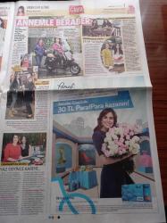 Milliyet Cadde Gazetesi - 10 Mayıs 2014 -  Rüştü Reçber Hasta Çocuklar İçin Top Sizde Diyor - Ebru Şallı Sinan Akçıl Çok Güzel Pilates Yapıyor - Fatih Ürek Ninja Kaplumbağa - Çağla Şikel - Özge Ulusoy - Cansu Dere Yine Cannes Yolcusu - Erkan Petekkaya'nın Aile Boyu Minibüsü - Mehmet Topal - Rojin - Van Depremi İçin Yardım