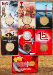 Hatıralar 7 Adet..((Ayasofya+Çanakkale+Gazilik+15 Temmuz+Taarruz))