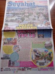 Sözcü Seyahat Gazetesi - 5 Şubat 2017 - Pozitif İnsanların Şehri Tiflis - Gürcistan'ın Şarabını Tatmadan Gelmeyin - İki Bin Yıllık Hazine Petra - Medici Ailesinin Mirası Floransa - Tatil Mi Seyahat Mi