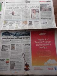 Milliyet Çevre Gazetesi - 21 Mart 2008 - Bilmece Bildirmece Lego'yla Enerji Bulmaca - İstanbul Teknik Üniversitesi'nde Kendi Enerjisini Üreten EKO Yapı Kuruluyor - Sabancı Üniversitesi Suyunu Gölden Karşılıyor - 5. Dünya Su Forumu - TNT Ekspres Temiz Araç Kullanıyor - Şirketlerin Yeşil Yarışı