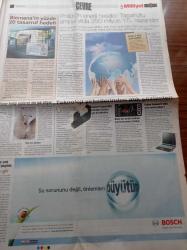 Milliyet Çevre Gazetesi - 21 Mart 2008 - Bilmece Bildirmece Lego'yla Enerji Bulmaca - İstanbul Teknik Üniversitesi'nde Kendi Enerjisini Üreten EKO Yapı Kuruluyor - Sabancı Üniversitesi Suyunu Gölden Karşılıyor - 5. Dünya Su Forumu - TNT Ekspres Temiz Araç Kullanıyor - Şirketlerin Yeşil Yarışı