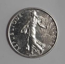 Fransa 1/2 Frank 1983