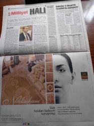 Milliyet Halı Gazetesi -28 Mart 2008 - İstanbul Halı İhracatçıları Birliği Başkanı İbrahim Yılmaz - Halıcılar 3 Nisan'da İstanbul'da Buluşuyor - Halı Timleri Dünya Yollarında - Halıda Küresel Karmaşa Ağı - Pierre Cardin'e Tasarlattı Bahreyn Kralı'na Satıyor - Halı Oscar'lı Mehmet Çınar Gözünü Guinness'e Dikti