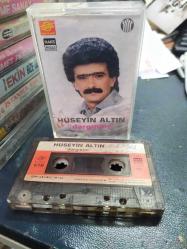 HÜSEYİN ALTIN - DARGINIM - KASET [ilk baskı - sarı bandrol - etiketin iki yüzünde de yazı var]