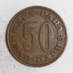 Yugoslavya 50 Para 1965