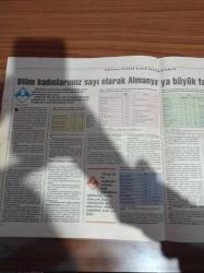 Cumhuriyet Bilim Teknik Gazetesi - 1 Ocak 1994 - Sayı 354 - Arslan Terzioğlu'na Ödül - Akıllı Metal - Uydu Kontrollü Uçuş - Daha Etkili Bir Güneş Hücresi - Kuzeyin Muhteşem Işık Gösterileri -Alzheimer Hastalığı Yeni Fikirler Yeni Umutlar - Bilim Kadınlarımızın Yükselişi - Uzayın Karanlık Yüzünün Sırrı - Sahte İmajlar Sigara Ve Bağımlılık - Ispanak Kolesterolden Zararlı Mı