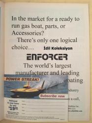 Radio Control Boat Modeler - June 2001 - Vintage Magazine - İngilizce Uzaktan Kumandalı Model Bot Dergisi - 65 mph Record Breaking Electrics - We Test Futaba Attack T2ER Radio - Aeromarine Sting Ray - GP Marine Top Speed Race Ready Tunnelhull - Irwin's Nitro 2000 Outboard High Power Hyprid - Build a Scale Harbor Tug - Stingray - Revenge - Magnum 57 - Titan 21