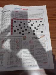 Milliyet Bulmaca Gazetesi - 8 Aralık 2012 - Şebnem Bozoklu Fotoğrafı - Güler Sabancı Fotoğrafı - Mustafa Koç Fotoğrafı - Ümit Boyner Fotoğrafı - Bülent Eczacıbaşı Fotoğrafı - Evrim Akın Fotoğrafı - Zeka Oyunları - Kakuro - Uzman Bulmaca - Büyük Çengel Bulmaca