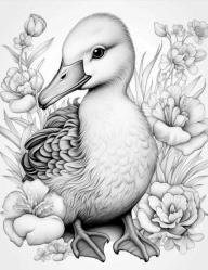 Sevimli Çiftlik Hayvanları Boyama Kitabı (3 Boyutlu)