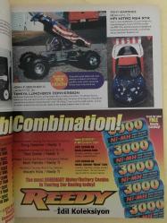 Radio Control Car Action - July 2002 - Vintage Magazine - İngilizce Uzaktan Kumandalı Model Araba Dergisi - Power Up 4 Big Upgrades - Hot Bodies Hot Buggy Lighting RR - Tamiya F2001 Four wheel drive F1 - OFNA MBX R2 Plus Nitro RTR powerhouse - Serpent İmpulse Pro - Dynamite Rocket Racer - Think Fast behind the wheel with the Ofna Dominator - Ford Excursion - Peterbilt Big Rig - Jeep CJ8 - Chevy Suburban