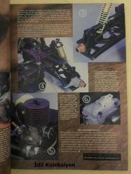 Radio Control Car Action - July 2002 - Vintage Magazine - İngilizce Uzaktan Kumandalı Model Araba Dergisi - Power Up 4 Big Upgrades - Hot Bodies Hot Buggy Lighting RR - Tamiya F2001 Four wheel drive F1 - OFNA MBX R2 Plus Nitro RTR powerhouse - Serpent İmpulse Pro - Dynamite Rocket Racer - Think Fast behind the wheel with the Ofna Dominator - Ford Excursion - Peterbilt Big Rig - Jeep CJ8 - Chevy Suburban