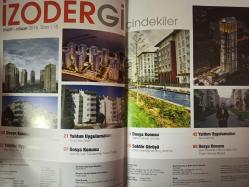 İzodergi Ses ve Yangın yalıtımı dergisi - Nisan 2016 - Yalıtım yaptıran konutlar - Tayfun Küçükoğlu - Sektör Görüşü - Yalıtım Uygulamaları - Apartmanların tüm ihtiyaçları - Umut yolu sitesi - yalıtım ile yakıt faturaları yarıya düştü -