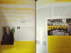 İzodergi Ses ve Yangın yalıtımı dergisi - Nisan 2016 - Yalıtım yaptıran konutlar - Tayfun Küçükoğlu - Sektör Görüşü - Yalıtım Uygulamaları - Apartmanların tüm ihtiyaçları - Umut yolu sitesi - yalıtım ile yakıt faturaları yarıya düştü -