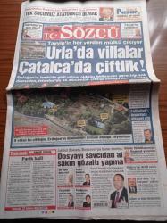 Sözcü Gazetesi - 26 Ocak 2014 - Fenerbahçe Başkanı Aziz Yıldırım Tek Suçumuz Atatürkçü Olmak - Sarı Kanaryalar Vakıfbank'ın 73 Maçlık Yenilmezliğine Son Verdi - Askeri Konvoya PKK Paçavrası Salladılar - Recep Tayyip Erdoğan'ın Her Yerden Mülkü Çıkıyor - Urla'da Villalar Çatalca'da Çiftlik - Fettullah Gülen'i İmamlara Şikayet Etti - Adalet Bakanı Bekir Bozdağ