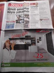 Sözcü Gazetesi - 5 Mart 2011 - Beşiktaş'ta Seferberlik İlanı - Galatasaray'da Adnan Sezgin İstifası - Bugün Ahmet Şık Nedim Şener Yarın Kim -  Özgür Basın İçin Yürüyüş - Uğur Dündar Korkuyorum