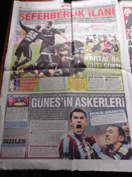 Sözcü Gazetesi - 5 Mart 2011 - Beşiktaş'ta Seferberlik İlanı - Galatasaray'da Adnan Sezgin İstifası - Bugün Ahmet Şık Nedim Şener Yarın Kim -  Özgür Basın İçin Yürüyüş - Uğur Dündar Korkuyorum