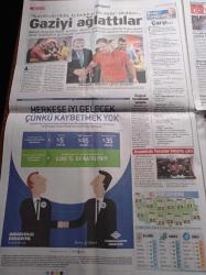 Sözcü Gazetesi - 17 Eylül 2014 - Milli Atıcı Yusuf Dikeç Dünya Şampiyonu - Emre Belözoğlu - Galatasaray - Oruç Baba'ya Bile Göz Diktiler - Lady Gaga Sahnede Soyunup Show Yaptı - Recep Tayyip Erdoğan Müslüman Kardeşler Örgütünü Davet Etti - Devletin Mühürlediği Kürtçe Okulunu 24 Saat Geçmeden Tekrar Açtılar - Muharrem İnce Recep Tayyip Erdoğan'a Kurban'da Et Göndereceğim