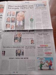 Sözcü Gazetesi - 17 Eylül 2014 - Milli Atıcı Yusuf Dikeç Dünya Şampiyonu - Emre Belözoğlu - Galatasaray - Oruç Baba'ya Bile Göz Diktiler - Lady Gaga Sahnede Soyunup Show Yaptı - Recep Tayyip Erdoğan Müslüman Kardeşler Örgütünü Davet Etti - Devletin Mühürlediği Kürtçe Okulunu 24 Saat Geçmeden Tekrar Açtılar - Muharrem İnce Recep Tayyip Erdoğan'a Kurban'da Et Göndereceğim