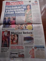 Sözcü Gazetesi - 10 Mart 2015 - Galatasaray'ın Kadıköy'de Son Fenerbahçe Galibiyeti Hatırlanmıyor - Abdürrahim Albayrak - Başbakan Tony Blair'in Yuvasını Yıkan Kadın - Bülent Arınç'a Suikast Da Yalan Çıktı - Ergenekon - Balyoz - Kabataş Yalanı - Recep Tayyip Erdoğan Kızınca Hakan Fidan Çekildi MİT'e Döndü