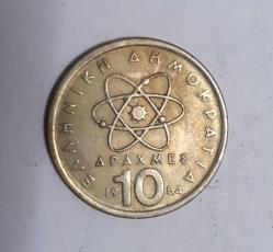 Yunanistan 10 Drahmi 1984