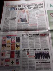 Sözcü Gazetesi - 26 Ocak 2017 - Galatasaray Başkanı Dursun Özbek'in 2018 Planı - Demba Ba Soru İşareti - Hasankeyf'te Türbeyi Taşıyorlar- İlker Başbuğ Anayasa Değişikliğini Sözcü'ye Değerlendirdi Bu Yetkiler Onu Tek Adam Yapar - Millet Evetçiler Hayırcılar Diye İkiye Bölündü - Rıdvan Dilmen - Murat Boz - Burak Yılmaz - Meltem Cumbul - Barış Atay - Gülben Ergen - Haluk Levent