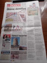 Sözcü Gazetesi - 26 Ocak 2017 - Galatasaray Başkanı Dursun Özbek'in 2018 Planı - Demba Ba Soru İşareti - Hasankeyf'te Türbeyi Taşıyorlar- İlker Başbuğ Anayasa Değişikliğini Sözcü'ye Değerlendirdi Bu Yetkiler Onu Tek Adam Yapar - Millet Evetçiler Hayırcılar Diye İkiye Bölündü - Rıdvan Dilmen - Murat Boz - Burak Yılmaz - Meltem Cumbul - Barış Atay - Gülben Ergen - Haluk Levent