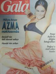 GALA MAGAZİN DERGİSİ - 9 Ağustos 1998 - Hülya Avşar - Çağan Yüce - Cem Öcal - İlgi Gövsa - Gülşen-Murat Varol - Başak Boztepe - Vahdet Vural - Doğuş - Pınar Baltacı - Rafet El Roman - Tuğba Altıntop - Mustafa Denizli - Selin Denizli - Murat Başoğlu - Elif Dağdeviren - Pınar Aylin - Mert Tokatlıoğlu - Müjde Ar - Cenk Eren - Görkem - Dilek Işık - Beyazıt Öztürk - Ayşegül Aldinç - Salih Keçeci - Özcan Deniz - Mahsun Kırmızıgül - Safiye Soyman - Rahmi Koç - Nurseli İdiz - Güner Namlı - Claudia Schiffer - Cindy Crawford - Leonardo Di Caprio - Helena Terekova - Didem Uzel - Yasemin Koşal - Müberra Yorgancıoğlu - Şebnem Çapa - Ender Mermerci - Aysun Kayacı - Canan Kayacı - Göksel - Hande Ataizi - Esin Maraşlıoğlu - Ebru Destan - Ebru Şimşek - Zeynep-Semra Özal - Zeynep Tunuslu - Tülay Arda - Nilüfer - Kerem Alışık - Sibel Turnagöl - Yonca Evcimik - Muazzez Ersoy - Kayahan - Mahsun Kırmızıgül - Bülent Ersoy - Ajda Pekkan - İzel - İbrahim Tatlıses - Emel Sayın - Şebnem Özinal - Selin Toktay -