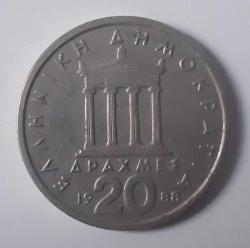 Yunanistan 20 Drahmi 1988