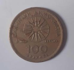 Yunanistan 100 Drahmi 1990