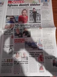 Sözcü Gazetesi - 5 Nisan 2018 - 2015'te Otobüsü Kurşunlanan Fenerbahçe Olayın Peşini Bırakmıyor 3 Yıl Oldu Failler Yok - Ronaldo 2.38 Metreye Yükselerek Attığı Gol Tarihe Geçti - Cumhuriyet Halk Partisi'nden Şeker Mitingi - Temizle Temizle Sonu Gelmiyor Hani FETÖ Bitmişti - İran Kapılarını Açtı Afganlar Türkiye'ye Kaçtı - Alparslan Türkeş Anıldı - Ajda Pekkan - Müjdat Gezen - Hülya Avşar - Sarayda Üçlü Suriye zirvesi