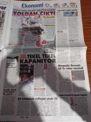 Sözcü Gazetesi - 5 Nisan 2018 - 2015'te Otobüsü Kurşunlanan Fenerbahçe Olayın Peşini Bırakmıyor 3 Yıl Oldu Failler Yok - Ronaldo 2.38 Metreye Yükselerek Attığı Gol Tarihe Geçti - Cumhuriyet Halk Partisi'nden Şeker Mitingi - Temizle Temizle Sonu Gelmiyor Hani FETÖ Bitmişti - İran Kapılarını Açtı Afganlar Türkiye'ye Kaçtı - Alparslan Türkeş Anıldı - Ajda Pekkan - Müjdat Gezen - Hülya Avşar - Sarayda Üçlü Suriye zirvesi