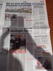 Sözcü Gazetesi - 5 Nisan 2018 - 2015'te Otobüsü Kurşunlanan Fenerbahçe Olayın Peşini Bırakmıyor 3 Yıl Oldu Failler Yok - Ronaldo 2.38 Metreye Yükselerek Attığı Gol Tarihe Geçti - Cumhuriyet Halk Partisi'nden Şeker Mitingi - Temizle Temizle Sonu Gelmiyor Hani FETÖ Bitmişti - İran Kapılarını Açtı Afganlar Türkiye'ye Kaçtı - Alparslan Türkeş Anıldı - Ajda Pekkan - Müjdat Gezen - Hülya Avşar - Sarayda Üçlü Suriye zirvesi