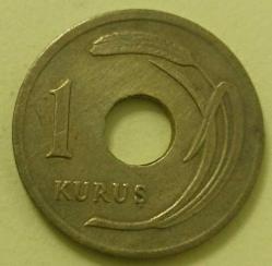 # 1951 1 Kuruş Ćil #