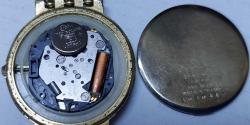 JAPONYA ADEC QUARTZ MARKA ORİJİNAL ANTİK PİLLİ UNİSEX MUHTEŞEM ALTIN KAPLAMA KOL SAATİ AKTİF BAKIMLI A1D1E2