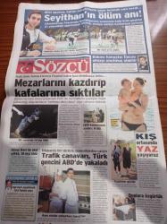 Sözcü Gazetesi - 19 Şubat 2014 - Volkan Demirel Savaşı Biz Kazanacağız - Fırat Aydınus- Milli Tekvandocu Seyithan Akbalık İzleyicilerin Gözü Önünde Can Verdi - Irak Şam İslam Devletinden Kan Donduran İnfaz - TÜRGEV'e Bağış Yap İhaleyi Al - Alo Fatih Saraç Mustafa Sarıgül'ü Sustur - Devlet Bahçeli Recep Tayyip Erdoğan'ın Yüzündeki Deri Öyle Kalın Ki - 700 Bin Liralık Saati Bakan Zafer Çağlayan'a Paralel Devlet Mi Verdi