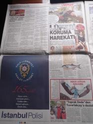 Milliyet Gazetesi - 7 Nisan 2010 - Türk Sporunun Onur Gecesi Milliyet Yılın Sporcusu Ödülleri - Arda Turan - Yaşar Kemal Günter Grass İle Görüşecek - İsrail Dışişleri Bakanı Avigdor Lieberman - İki Paşa Hilmi Özkök Ve Çetin Doğan Atışması - Emekli Orgeneral Şükrü Sarıışık'a Tutuklama - Siparişle Telefon Dinleme Çetesi