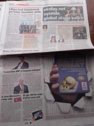 Milliyet Gazetesi - 7 Nisan 2010 - Türk Sporunun Onur Gecesi Milliyet Yılın Sporcusu Ödülleri - Arda Turan - Yaşar Kemal Günter Grass İle Görüşecek - İsrail Dışişleri Bakanı Avigdor Lieberman - İki Paşa Hilmi Özkök Ve Çetin Doğan Atışması - Emekli Orgeneral Şükrü Sarıışık'a Tutuklama - Siparişle Telefon Dinleme Çetesi