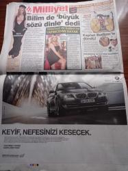 Milliyet Gazetesi - 7 Nisan 2010 - Türk Sporunun Onur Gecesi Milliyet Yılın Sporcusu Ödülleri - Arda Turan - Yaşar Kemal Günter Grass İle Görüşecek - İsrail Dışişleri Bakanı Avigdor Lieberman - İki Paşa Hilmi Özkök Ve Çetin Doğan Atışması - Emekli Orgeneral Şükrü Sarıışık'a Tutuklama - Siparişle Telefon Dinleme Çetesi