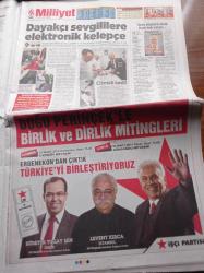 Milliyet Gazetesi - 21 Mart 2014 - Galatasaray Eski Başbakan Mesut Yılmaz'a Bilet Vermedi - Beşiktaş Teknik Direktörü Slaven Bilic Yakında Pele'yi De Alırız - Otoyolda Terör Dehşeti - Tren Faciası 10 Yıllık İhmal 10 Can Aldı - Twitter Kapatıldı - Türk Hava Yolları Yönetim Kurulu Başkanı Hamdi Topçu Her Uçak Mutfağına Talibiz