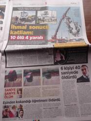 Milliyet Gazetesi - 21 Mart 2014 - Galatasaray Eski Başbakan Mesut Yılmaz'a Bilet Vermedi - Beşiktaş Teknik Direktörü Slaven Bilic Yakında Pele'yi De Alırız - Otoyolda Terör Dehşeti - Tren Faciası 10 Yıllık İhmal 10 Can Aldı - Twitter Kapatıldı - Türk Hava Yolları Yönetim Kurulu Başkanı Hamdi Topçu Her Uçak Mutfağına Talibiz