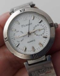 JAPONYA PİCASSO QUARTZ MARKA BELTON SPORTS MODEL ORİJİNAL ANTİK PİLLİ MUHTEŞEM UNISEX KOL SAATİ AKTİF BAKIMLI P1İ1A1