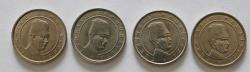 Türkiye Cumhuriyeti 2001/2002/2003/2004 100 Bin Lira Takım Çil  No 1026
