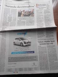 Cumhuriyet Gazetesi - 28 Nisan 2012 - Şike Davasında Düğüm Antalya'da Çözülecek - Yıldırım Demirören - İki Hastaya Yapay Kalp - Kanlı 1 Mayıs'ın Asıl Raporu 12 Eylül Davasının Görüldüğü Mahkemeye Gönderilmedi - Katliama Mit Perdesi - Arap Parlamenterler Ankara'nın Suriye Politikasına Ağır Eleştirel Yöneltti - Abdullah Gül Tutuklu Vekillerin Tümünün Yeri TBMM'dir - Mecliste Türbanlı Vekil Provası