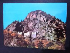 ŞEHİR KARTPOSTALI, TÜRKİYE TRABZON, RENKLİ, ARKASI YAZILMAMIŞ, 15 X 10 CM EBADINDA - SÜRMENE MANASTIRI, 1970'LER, 1980'LER