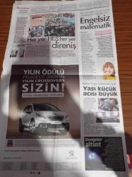 Cumhuriyet Gazetesi - 29 Ocak 2014 - Fenerbahçe Tribünleri Her Yer Taksim Her Yer Direniş - Yolsuzluğun Cezası Taraftara - Milyarlık Arazileri Toplayan TÜRGEV'le İlgili Büyük İddia - 99 Milyon Dolar Rüşvet Parası Mı - Merkez Bankası Pes Etti - Arhavi De HES'e Karşı - Solun Efsane Sesi Pete Seeger'den Veda