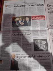 Cumhuriyet Gazetesi - 31 Ocak 2014 - Yolsuzluk Tepkisi Saha Kapattı - Futbolda Döviz Lobisi - İstanbullu Dansöz Ayşe Nana Roma'da Yaşamını Yitirdi - Yolsuzluk Ve Rüşvet Davasından Ortada Kalan İddianame - Savcı Celal Kara - 17 Aralık Davası - KCK Tutuklusu Dalga Geçti Yargı Alay Konusu Oldu- Türk Tabipleri Birliği Hilmioğlu Hemen Bırakılmalı - Barış Atay'ın Oyununa Sansür - Nejat İşler Artık Konuşabiliyor