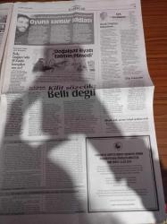 Cumhuriyet Gazetesi - 31 Ocak 2014 - Yolsuzluk Tepkisi Saha Kapattı - Futbolda Döviz Lobisi - İstanbullu Dansöz Ayşe Nana Roma'da Yaşamını Yitirdi - Yolsuzluk Ve Rüşvet Davasından Ortada Kalan İddianame - Savcı Celal Kara - 17 Aralık Davası - KCK Tutuklusu Dalga Geçti Yargı Alay Konusu Oldu- Türk Tabipleri Birliği Hilmioğlu Hemen Bırakılmalı - Barış Atay'ın Oyununa Sansür - Nejat İşler Artık Konuşabiliyor