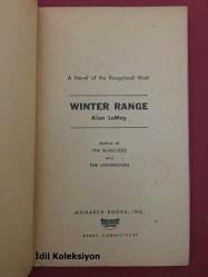 Winter Range - Alan LeMay - Monarch Books -  (Kış Aralığı) - İngilizce Roman